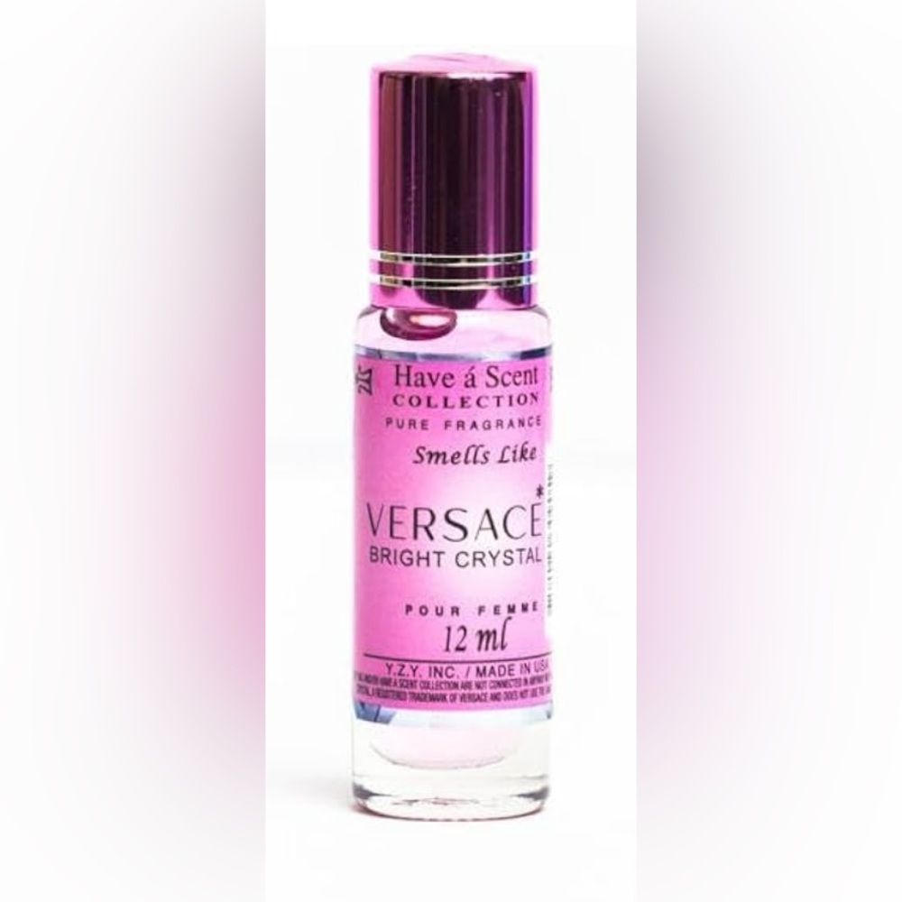 Have a Scent Versace Bright Crystal Pink Roll On Oil Fragrance 12mL